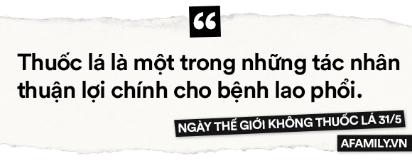 Có những người cả đời không hút thuốc vẫn bị lao phổi: Đừng làm khổ phụ nữ vì thói quen độc hại nữa, các quý ông! - Ảnh 10.