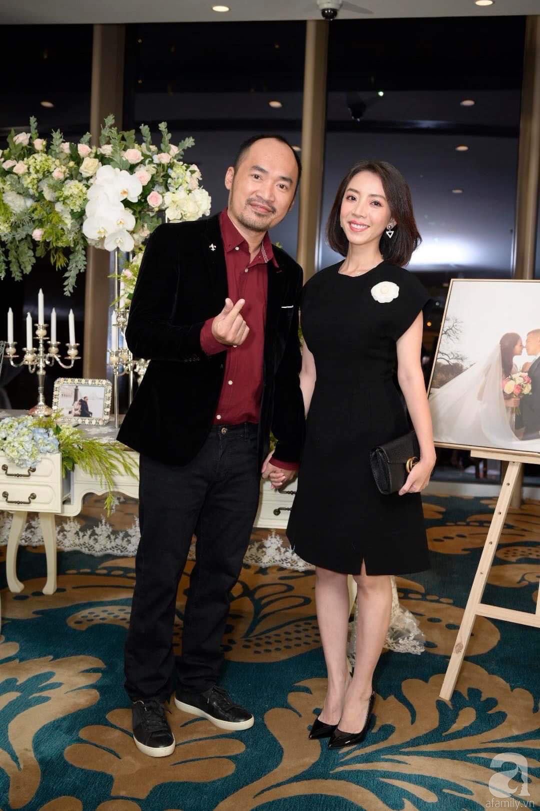 Trấn Thành - Hari Won, Ninh Dương Lan Ngọc cùng loạt sao Việt đến sự đám cưới đạo diễn Cua lại vợ bầu - Ảnh 5.