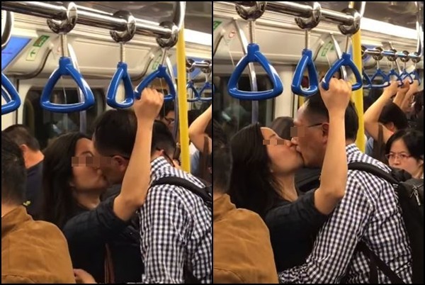 Cặp đôi thản nhiên ân ái trên tàu điện ngầm, thái độ của người phụ nữ đứng sau càng đáng chú ý hơn - Ảnh 1.