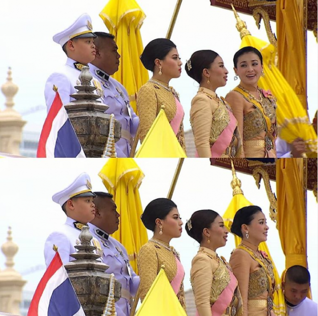 Tân Hoàng hậu Thái Lan bất ngờ gây thiện cảm với dân chúng nhờ một loạt khoảnh khắc đặc biệt chưa từng thấy trong lễ đăng quang của Quốc vương - Ảnh 4.