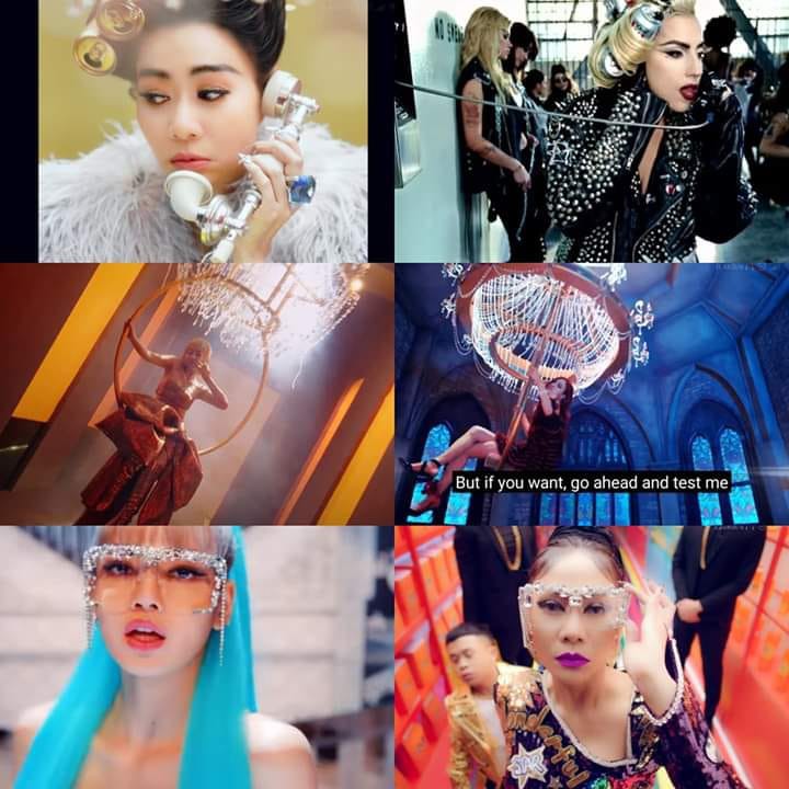 Không chỉ bị chê làm lố vì tự xưng Diva, Thu Minh còn nhận hàng tá chỉ trích đạo nhái từ Lady Gaga cho đến BlackPink  - Ảnh 3.