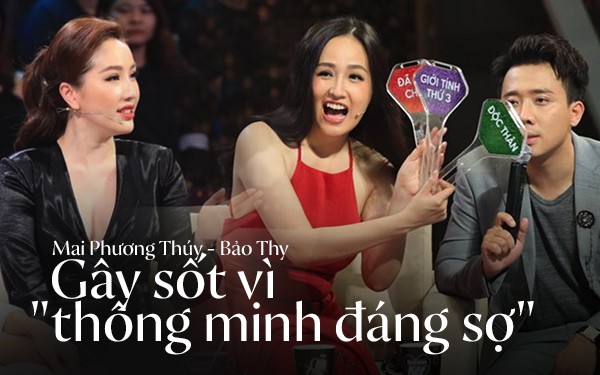 Mai Phương Thúy - Bảo Thy: Bằng tuổi, khác nhau một trời một vực nhưng đều &quot;thông minh đáng sợ&quot; gây sốt &quot;Người ấy là ai?&quot; - Ảnh 1.