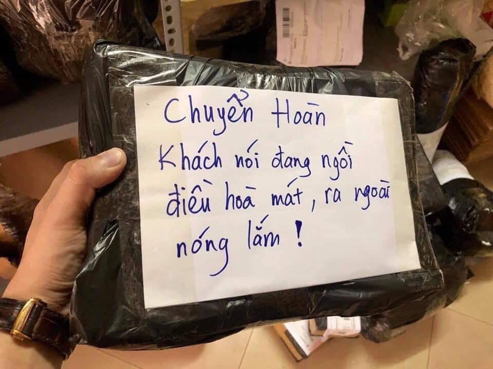 Nắng nóng đỉnh điểm bị bom hàng, chàng shipper vẫn "đồng cảm" với lý do của khách: Lỗi do thời tiết! - Ảnh 1. Nắng nóng đỉnh điểm bị bom hàng, chàng shipper vẫn "đồng cảm" với lý do của khách: Lỗi do thời tiết! - Ảnh 1.