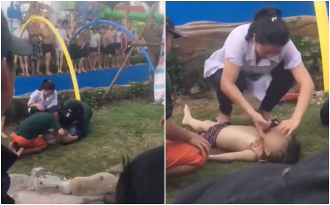 Nóng: Bé trai 4 tuổi bị đuối nước trong công viên Thanh Hà đã tử vong, gia đình đem về nhà lo hậu sự - Ảnh 1.
