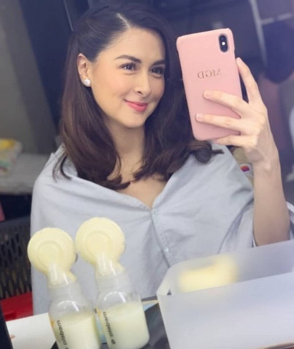 &quot;Mỹ nhân đẹp nhất Philippines&quot; Marian Rivera khoe ảnh ngày đầu đi làm sau khi sinh, nhưng chi tiết đặc biệt trong ảnh khiến người mẹ nào cũng đồng cảm  - Ảnh 1.