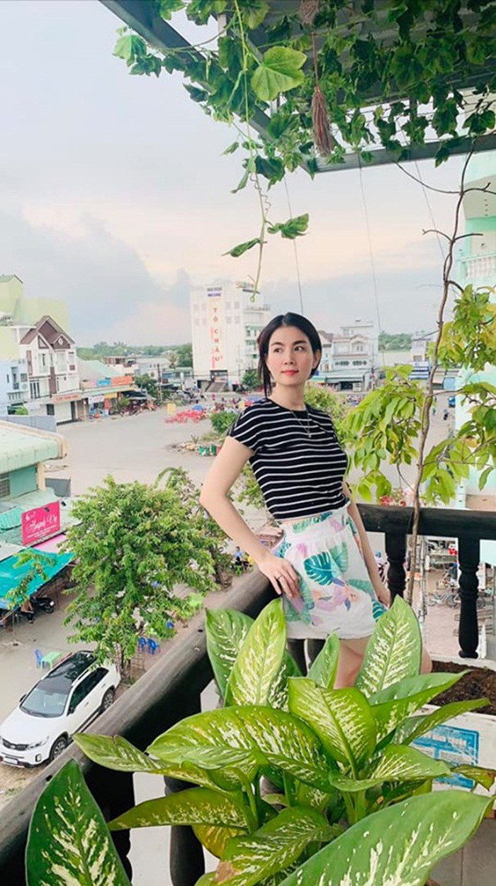 Vườn rau thủy canh ăn không xuể trên sân thượng nhà diễn viên Kha Ly - Thanh Duy - Ảnh 8.