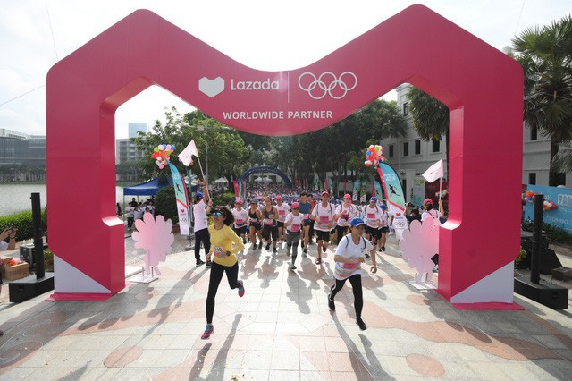 Lazada tổ chức Olympic Day Run, công bố là đối tác của Olympic trong 9 năm tới - Ảnh 7.