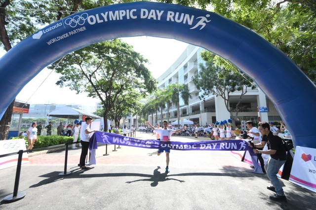 Lazada tổ chức Olympic Day Run, công bố là đối tác của Olympic trong 9 năm tới - Ảnh 8.