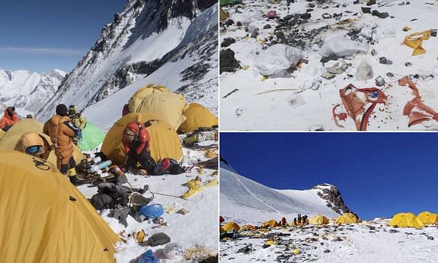 Những bức hình ám ảnh nhất trên đường chinh phục đỉnh Everest: Từ các &quot;cột mốc&quot; thi thể đến sự thật kinh hoàng hiện ra khi tuyết tan - Ảnh 6.
