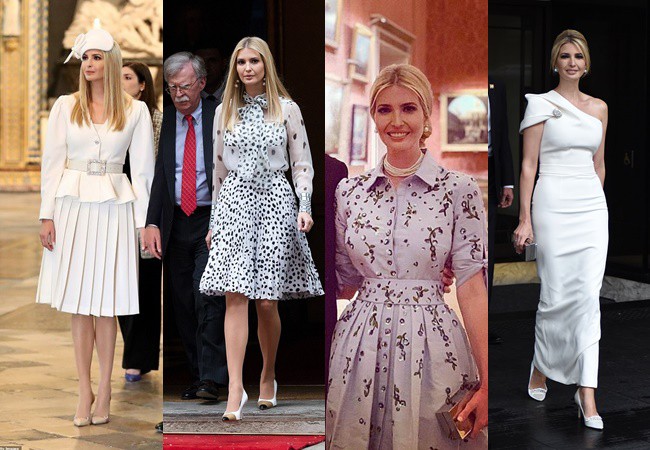 Ivanka Trump gây thương nhớ khi xuất hiện rực rỡ tại sân bay tạm biệt nước Anh, &quot;tập đoàn&quot; gia đình Tổng thống Mỹ lại gây bão truyền thông  - Ảnh 2.