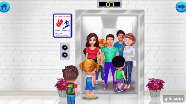 Một loạt những bài học tối quan trọng cha mẹ nên dạy con khi đi thang máy - Ảnh 3.