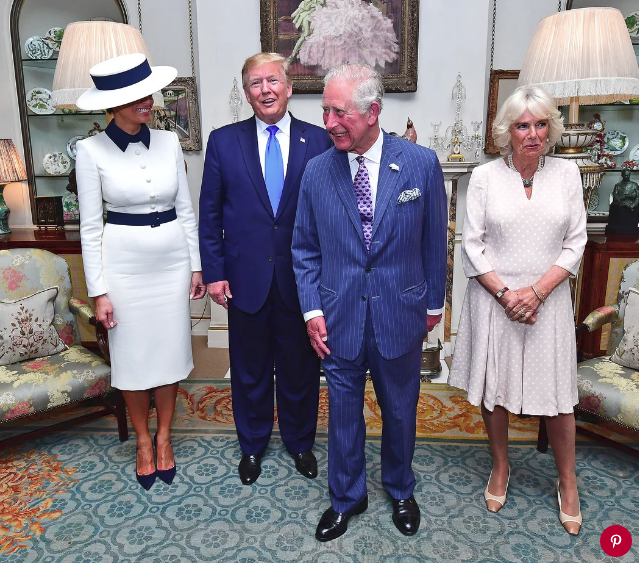 Bà Camilla Parker, người bị ghét nhất hoàng gia Anh, bỗng nổi như cồn chỉ sau một đêm nhờ cái &quot;nháy mắt&quot; thần thánh khi gặp vợ chồng Tổng thống Trump - Ảnh 3.