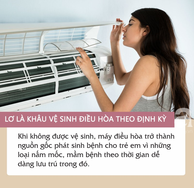 Những sai lầm khi sử dụng điều hòa khiến trẻ dễ phải nhập viện vì bệnh tật bủa vây - Ảnh 6. Những sai lầm khi sử dụng điều hòa khiến trẻ dễ phải nhập viện vì bệnh tật bủa vây - Ảnh 6.