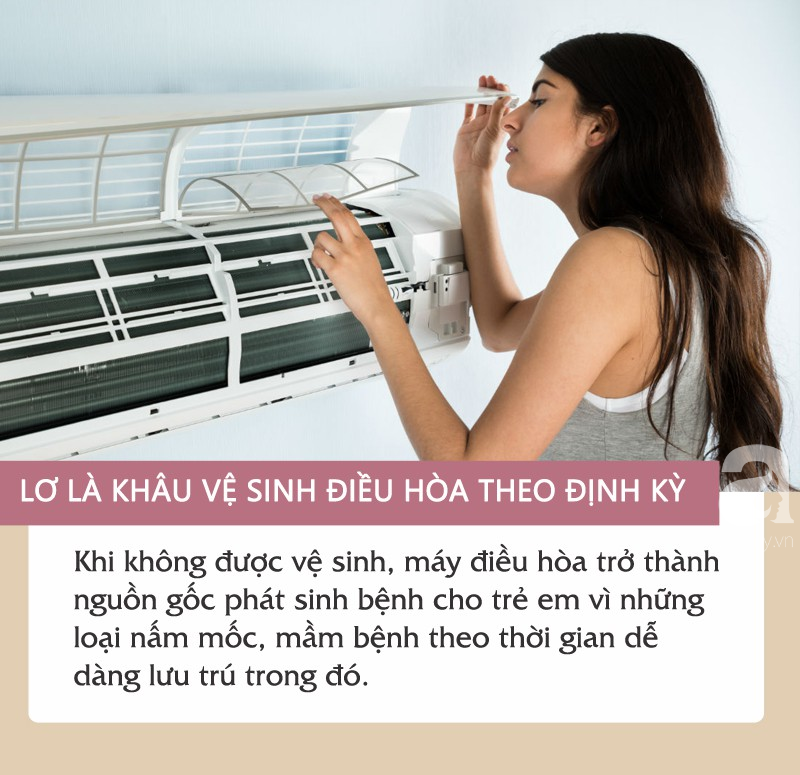 Những sai lầm khi sử dụng điều hòa khiến trẻ dễ phải nhập viện vì bệnh tật bủa vây - Ảnh 6.