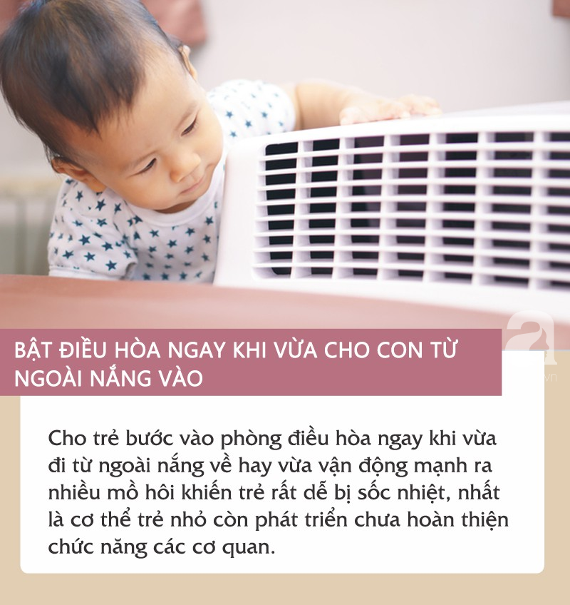 Những sai lầm khi sử dụng điều hòa khiến trẻ dễ phải nhập viện vì bệnh tật bủa vây - Ảnh 3.