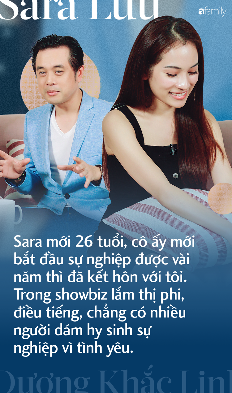 Dương Khắc Linh - Sara Lưu sau đám cưới cổ tích: Anh sẽ thay em nấu ăn, làm việc nhà, anh thương em hy sinh sự nghiệp vì anh - Ảnh 11.