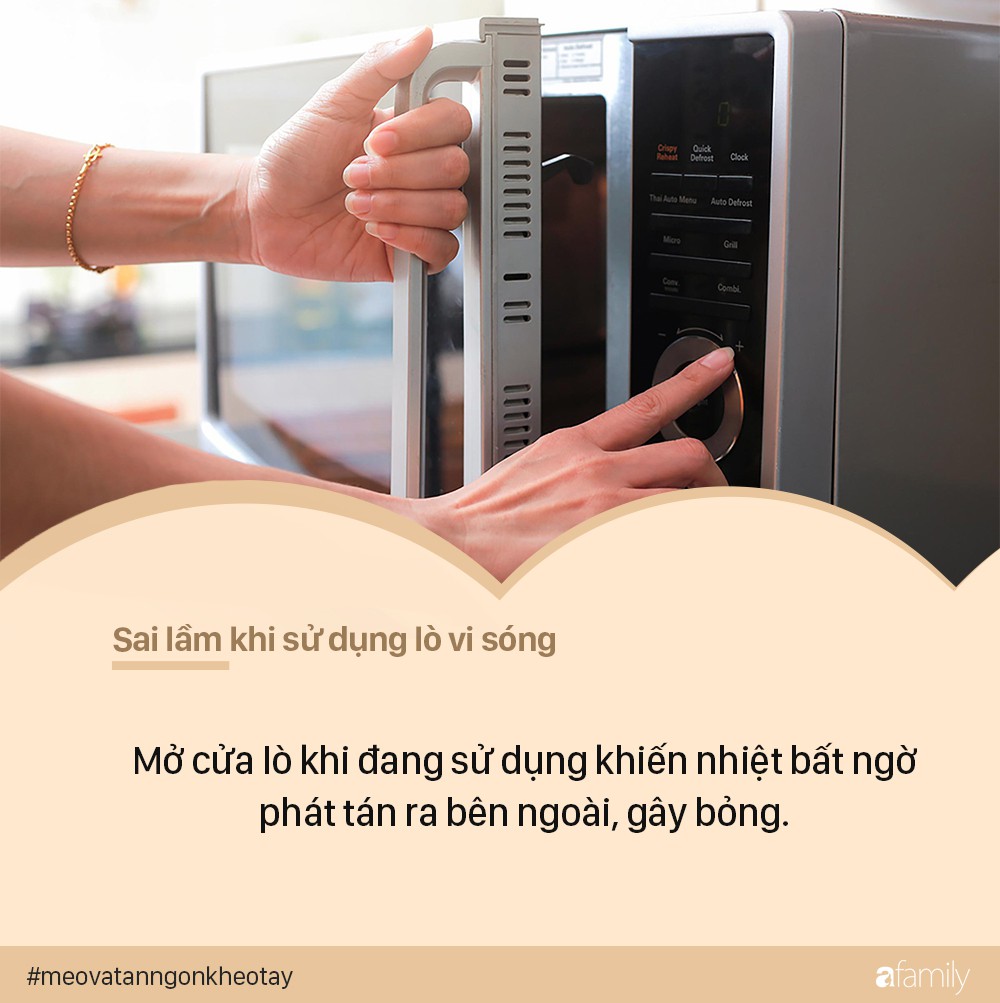 Cứ tiếp tục mắc sai lầm này khi sử dụng lò vi sóng đi, &quot;tiền mất tật mang&quot; là cái chắc chắn! - Ảnh 1.