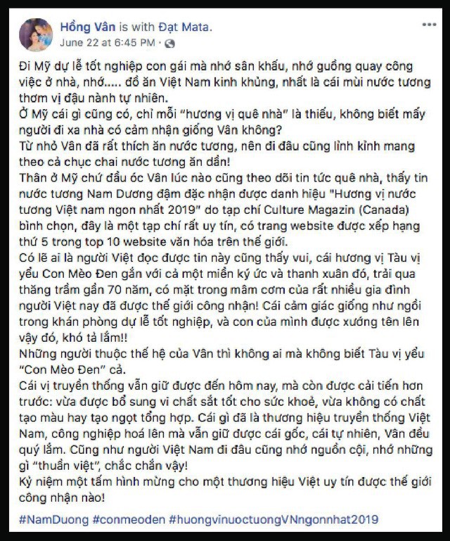 Hồng Vân, Quyền Linh cùng rất nhiều nghệ sĩ Việt đồng loạt hãnh diện vì điều này - Ảnh 1.