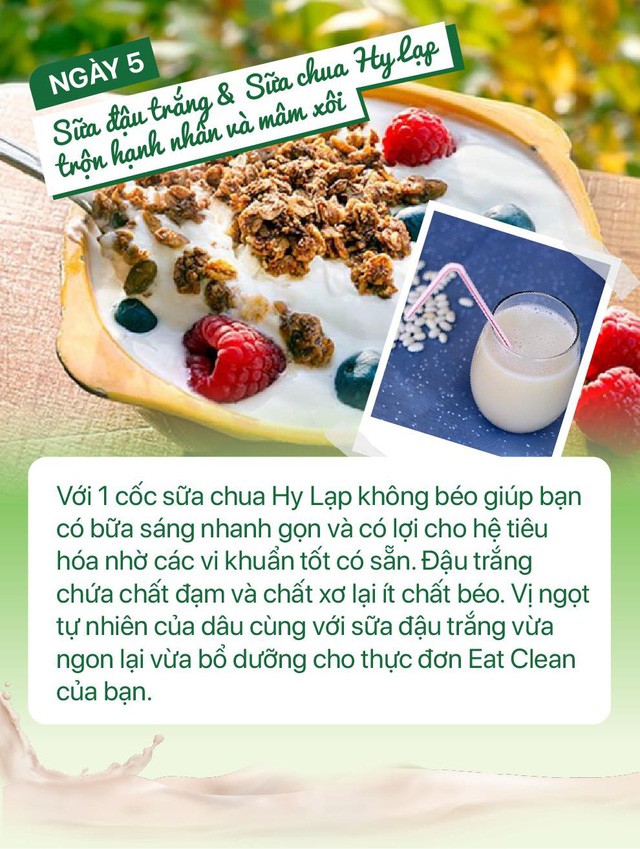 7 công thức bữa sáng chuẩn Eat clean cho chị em chăm chút từ dáng đến da trong cả tuần - Ảnh 4. 7 công thức bữa sáng chuẩn Eat clean cho chị em chăm chút từ dáng đến da trong cả tuần - Ảnh 4.