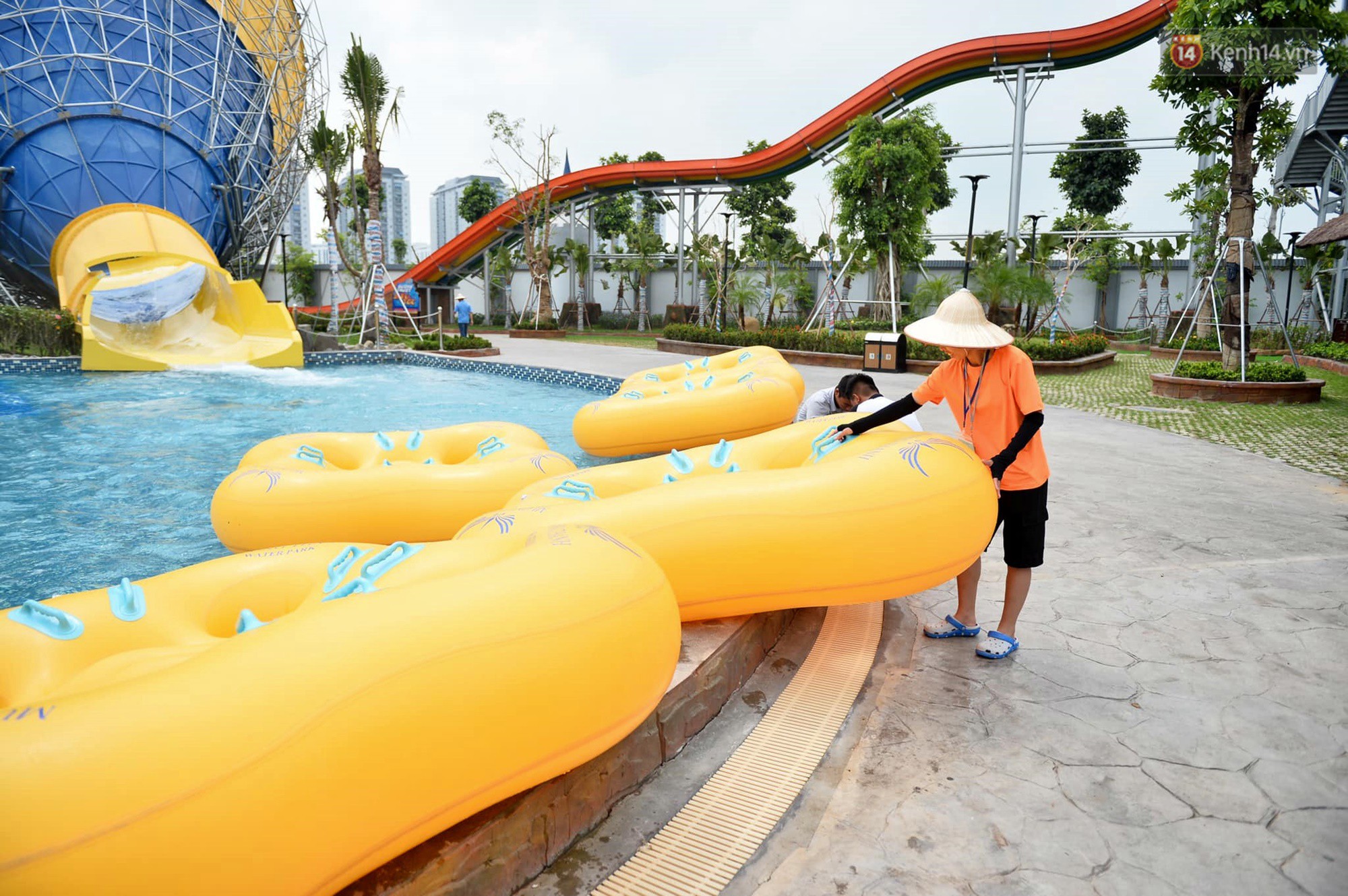 Công viên nước Thanh Hà mở cửa trở lại sau nửa tháng nâng cấp - Ảnh 10.