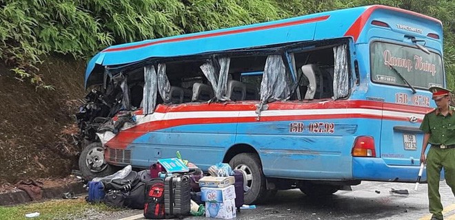 Vụ xe khách đâm xe đầu kéo ở Tuyên Quang: Nạn nhân là giáo viên Hải Phòng đi từ thiện - Ảnh 2.