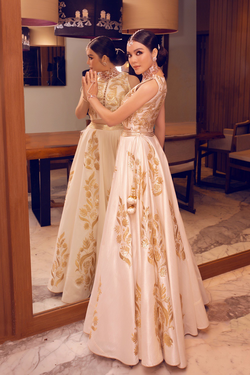 Những mẫu váy cưới truyền thống đặc sắc của các nàng dâu châu Á