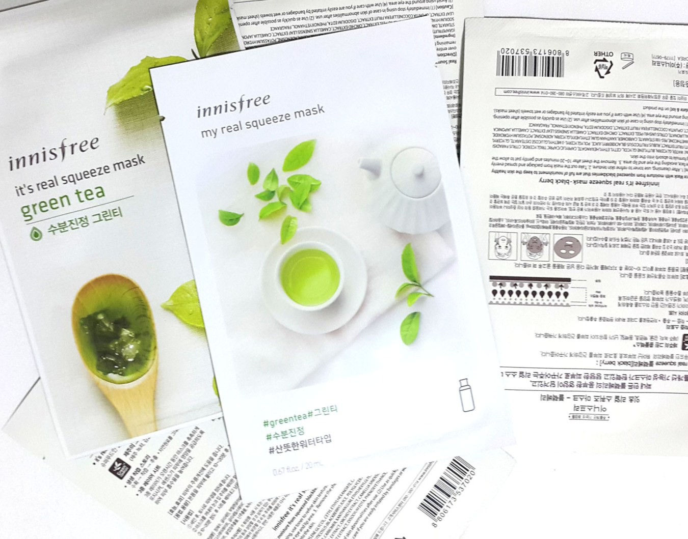 NEW-2017-Innisfree-My-Real-Squeeze-Mask-Green-Tea-Review1