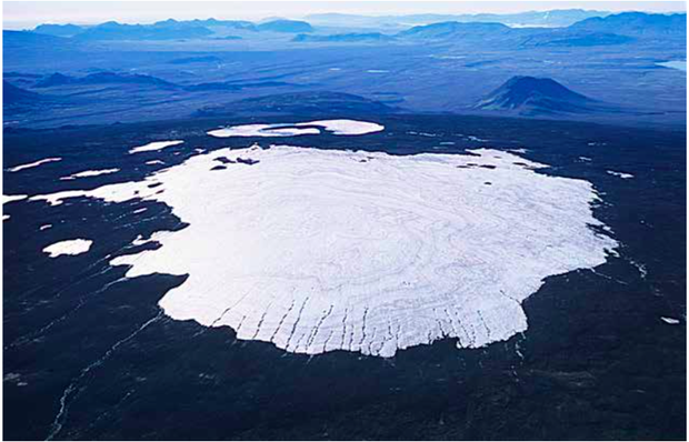 Hình ảnh về dòng sông băng đầu tiên trên thế giới chính thức CHẾT trong thời đại biến đổi khí hậu khiến ai nhìn cũng xót xa - Ảnh 1.