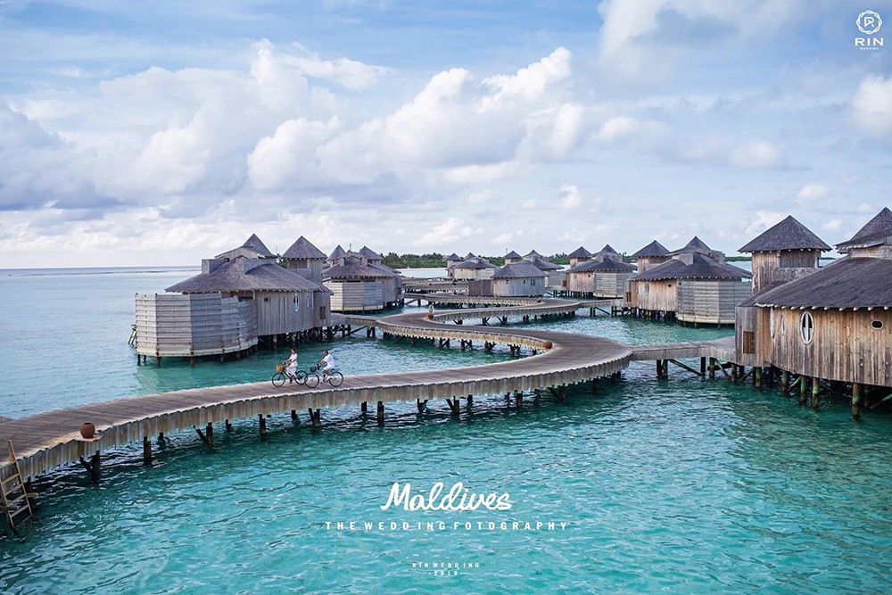 Nguyện ước ngôn tình của người chồng đưa vợ sang Maldives chụp ảnh kỷ niệm ngày cưới - Ảnh 5.