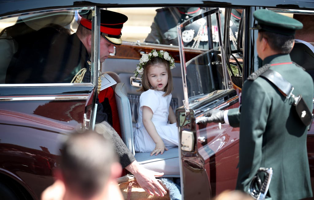 Princess-Charlotte-arrived-2018-wedding-Prince-Harry