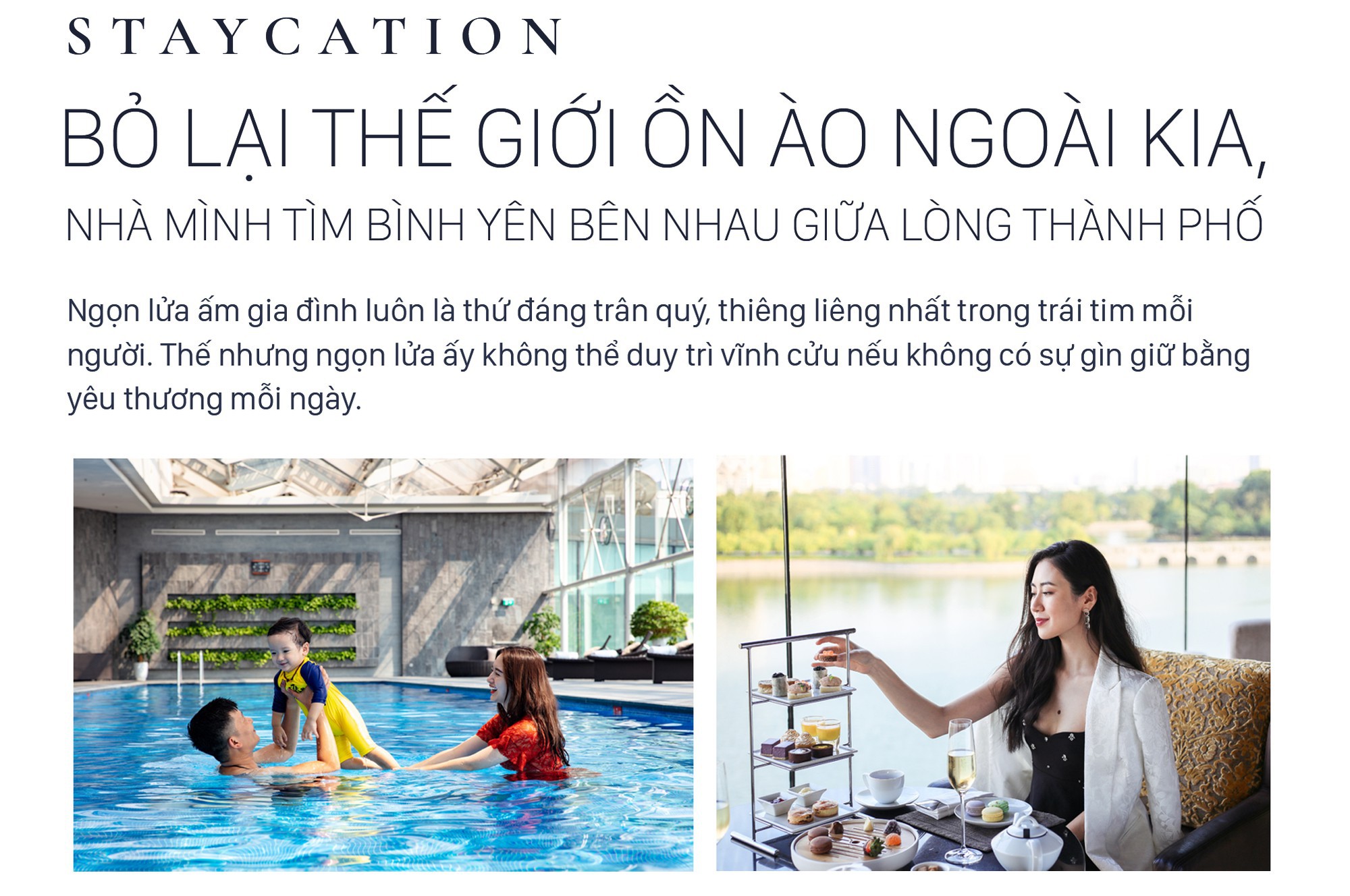 Staycation- Bỏ lại thế giới ồn &agrave;o ngo&agrave;i kia, nh&agrave; m&igrave;nh t&igrave;m b&igrave;nh y&ecirc;n b&ecirc;n nhau giữa l&ograve;ng th&agrave;nh phố - Ảnh 1.