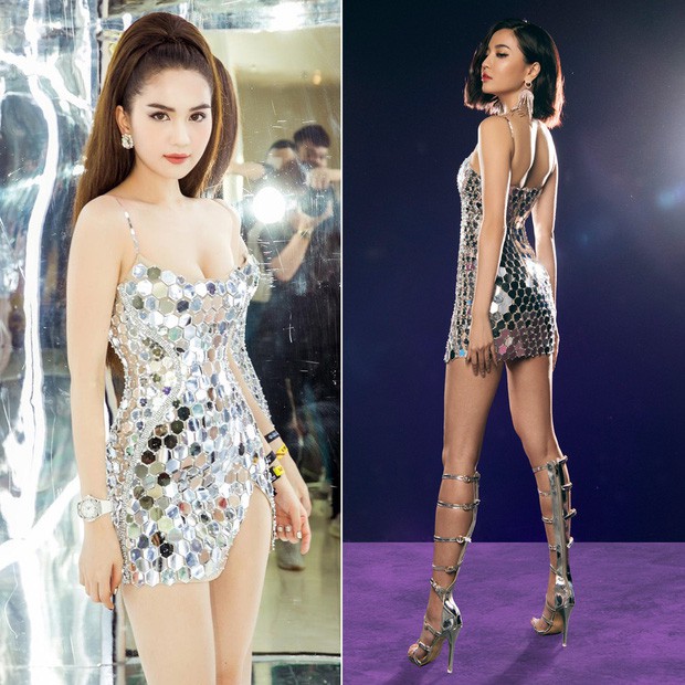 Bích Phương đụng Ngọc Trinh: Đầm đã bốc như thế này thì mặc vào, nàng nào đu đưa hơn? - Ảnh 6. Bích Phương đụng Ngọc Trinh: Đầm đã bốc như thế này thì mặc vào, nàng nào đu đưa hơn? - Ảnh 6.
