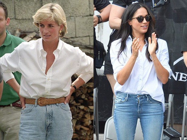 Hay bị nói ra nói vào nhưng vẫn có lúc Meghan Markle giành được cảm tình nhờ khéo nịnh mẹ chồng đã khuất qua trang phục - Ảnh 9.