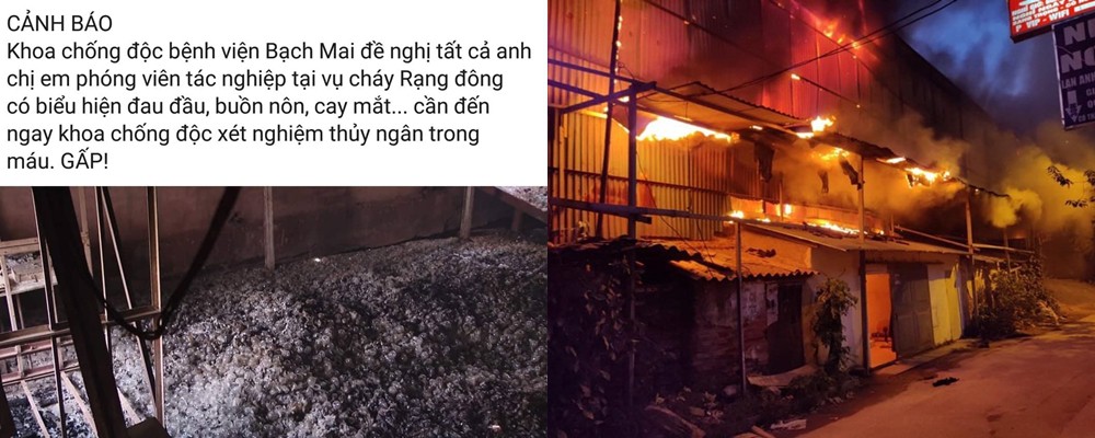 Bệnh viện Bạch Mai bác tin đồn tổ chức khám sức khỏe cho phóng viên tác nghiệp vụ cháy Công ty Rạng Đông - Ảnh 1.