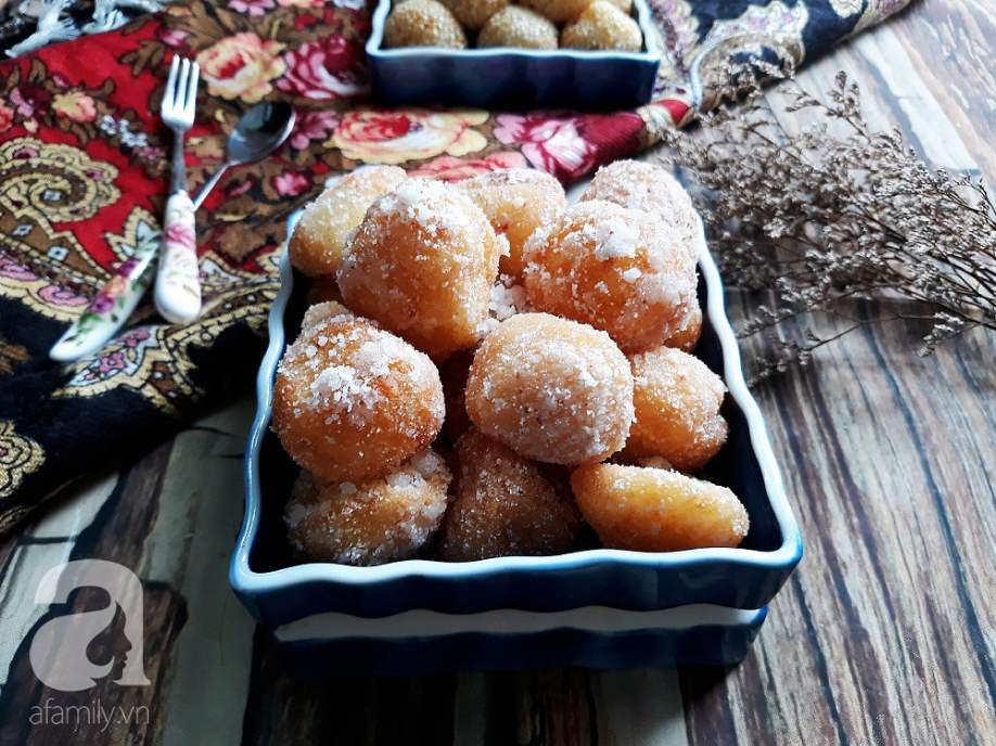 Bánh rán đường - món ăn ngọt ngào của tuổi thơ tôi sẽ chẳng bao giờ ...
