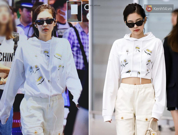 Cậy có eo thon, Jennie chuyên trị vén áo thành crop top vừa sexy lại vừa sành điệu - Ảnh 4.