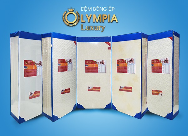 Chăn ga gối đệm Olympia ra mắt đệm bông ép cao cấp mới - Ảnh 1.