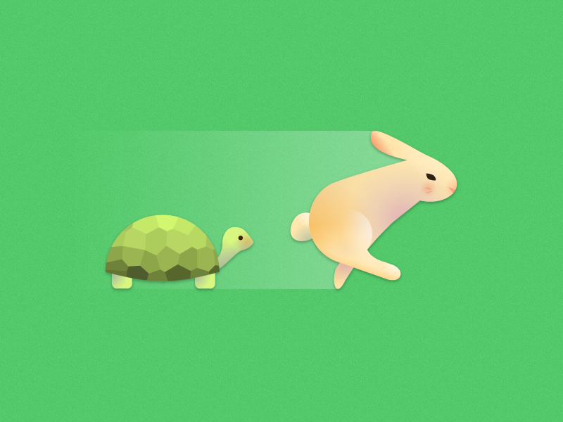 Rùa và thỏ trong môi trường công sở Rùa sống vội để thành công thỏ sống