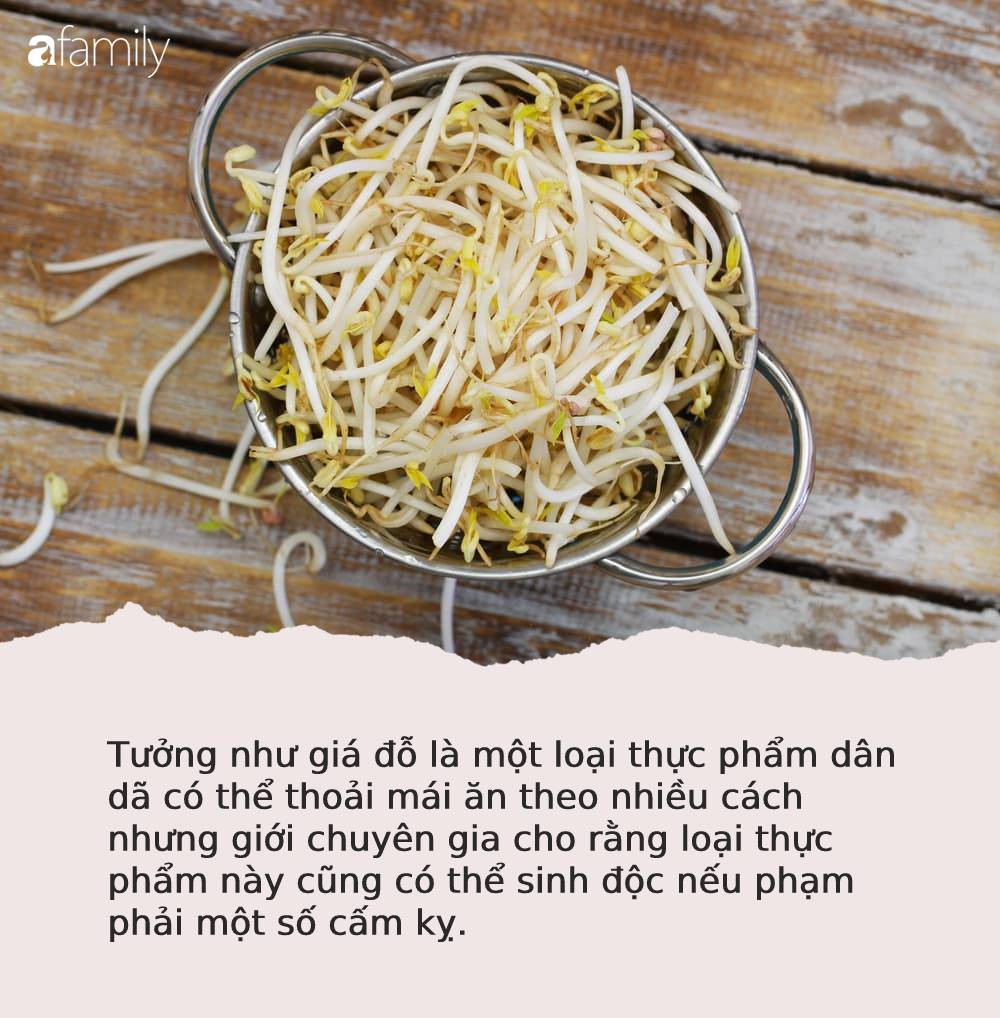 Giá đỗ: Loại rau ngon – bổ - rẻ nhưng ăn cách này sẽ thành 