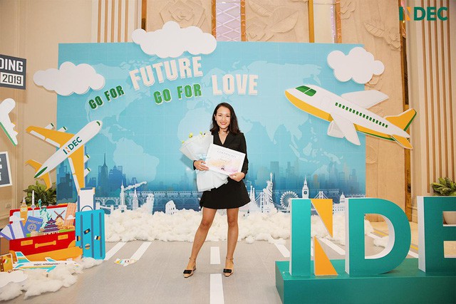 Vlogger Giang ơi cùng Indec Ỉternational Fair 2019 khơi nguồn hàng ngàn giấc mơ du học - Ảnh 1.