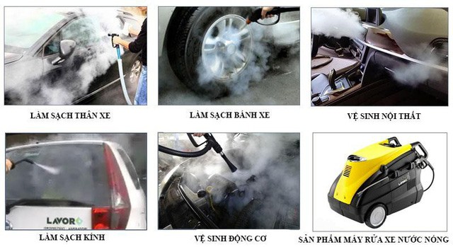 Máy rửa xe hơi nước nóng - một bước tiến cho ngành dịch vụ rửa xe - Ảnh 2.