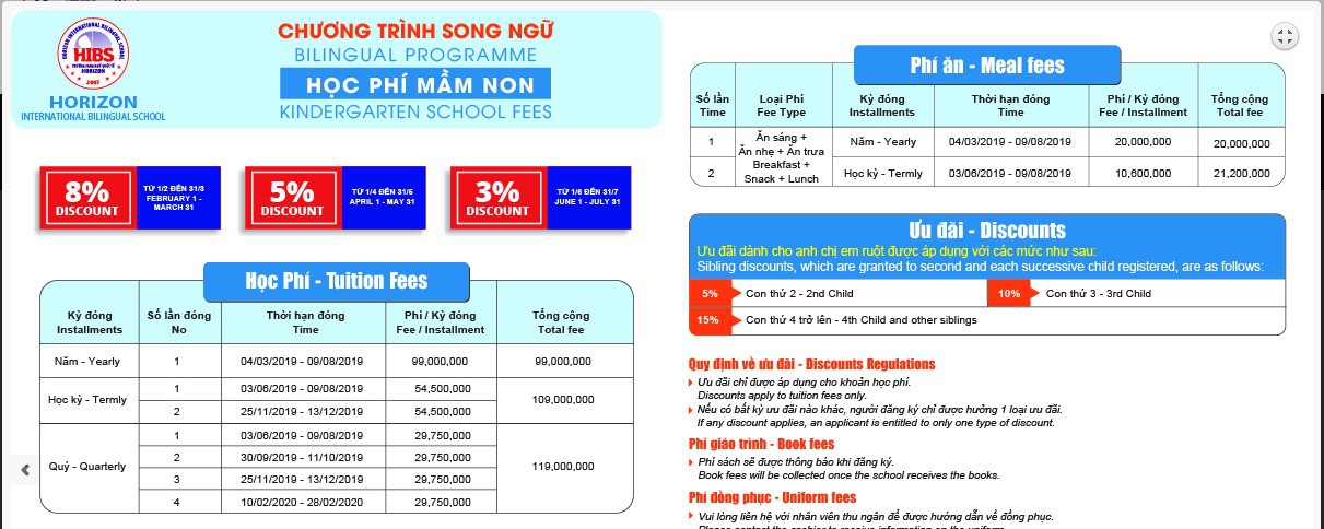 Ngó qua tiền ăn trưa của các trường quốc tế, trường nào cũng cả chục triệu một năm - Ảnh 2.