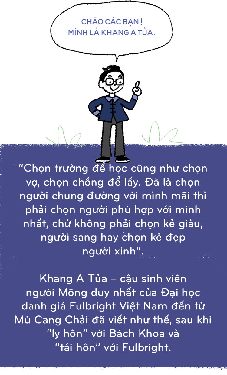 Con đường lạ lùng đến ĐH danh giá Fulbright của chàng trai người Mông dám bỏ ĐH Bách Khoa - Ảnh 1.