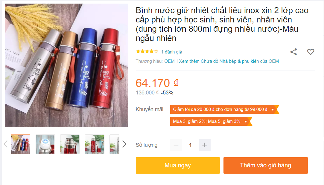 Ti tỉ các loại bình giữ nhiệt rẻ trên thị trường và nỗi lo về an toàn sức khỏe - Ảnh 5.