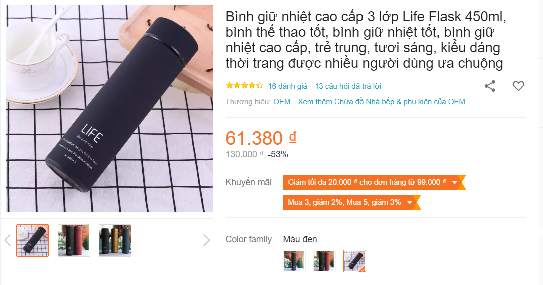 Ti tỉ các loại bình giữ nhiệt rẻ trên thị trường và nỗi lo về an toàn sức khỏe - Ảnh 10.