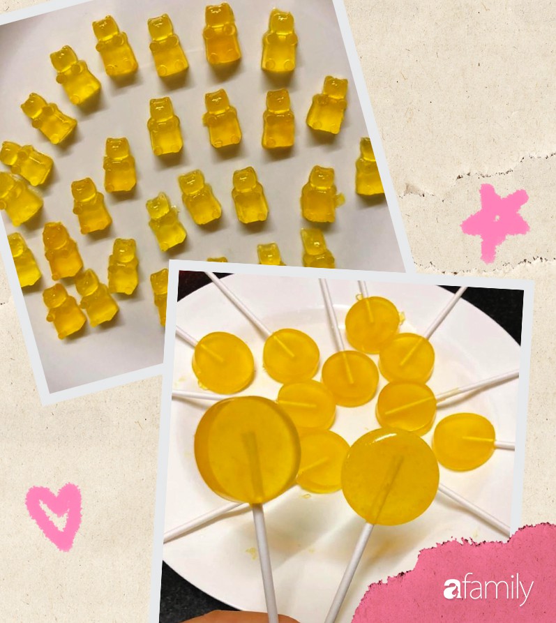 Tự tay l&agrave;m kẹo ngon đẹp trong veo cho con với 2 c&ocirc;ng thức cực nhanh gọn - Ảnh 5.