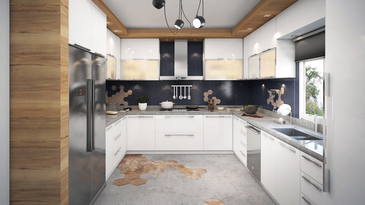 u-shaped-kitchen-design-ideas