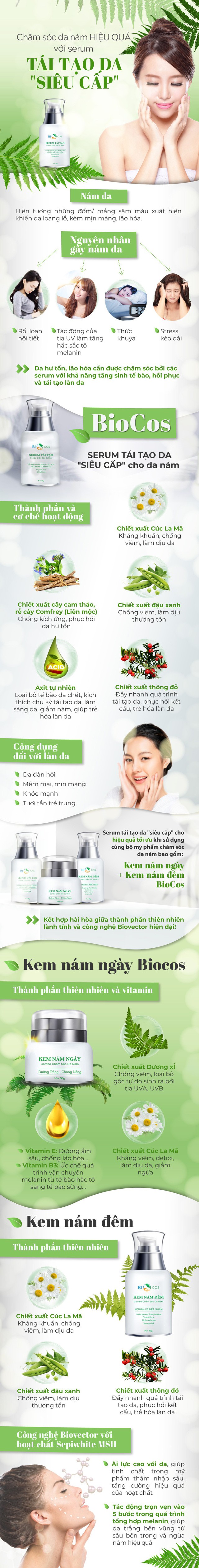Chăm sóc da nám với serum tái tạo da “siêu cấp” - Ảnh 1. Chăm sóc da nám với serum tái tạo da “siêu cấp” - Ảnh 1.