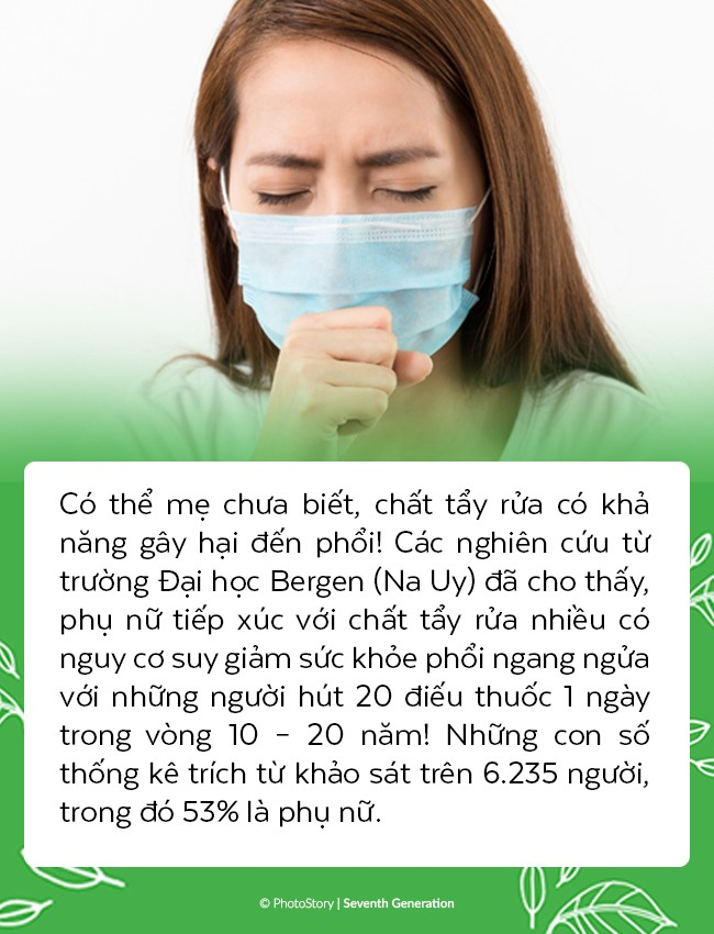 Tác hại không ngờ của chất tẩy rửa chứa hóa chất độc hại đối với sức khỏe - Ảnh 1. Tác hại không ngờ của chất tẩy rửa chứa hóa chất độc hại đối với sức khỏe - Ảnh 1.