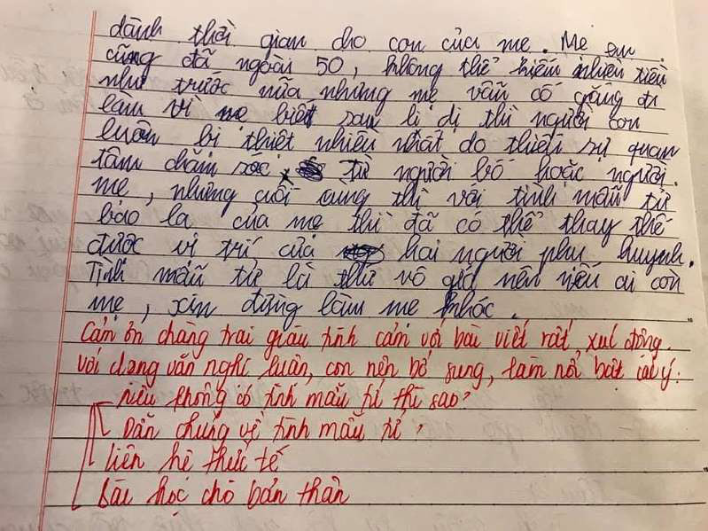 Lâu lắm mới thấy Thảo Vân đăng ảnh cùng con trai, nguyên nhân hóa ra là vì điều đặc biệt này của mọi cậu bé mới lớn - Ảnh 6.